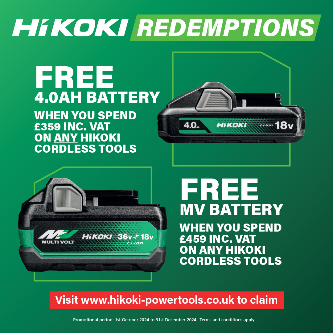 Hikoki Battery Redemption