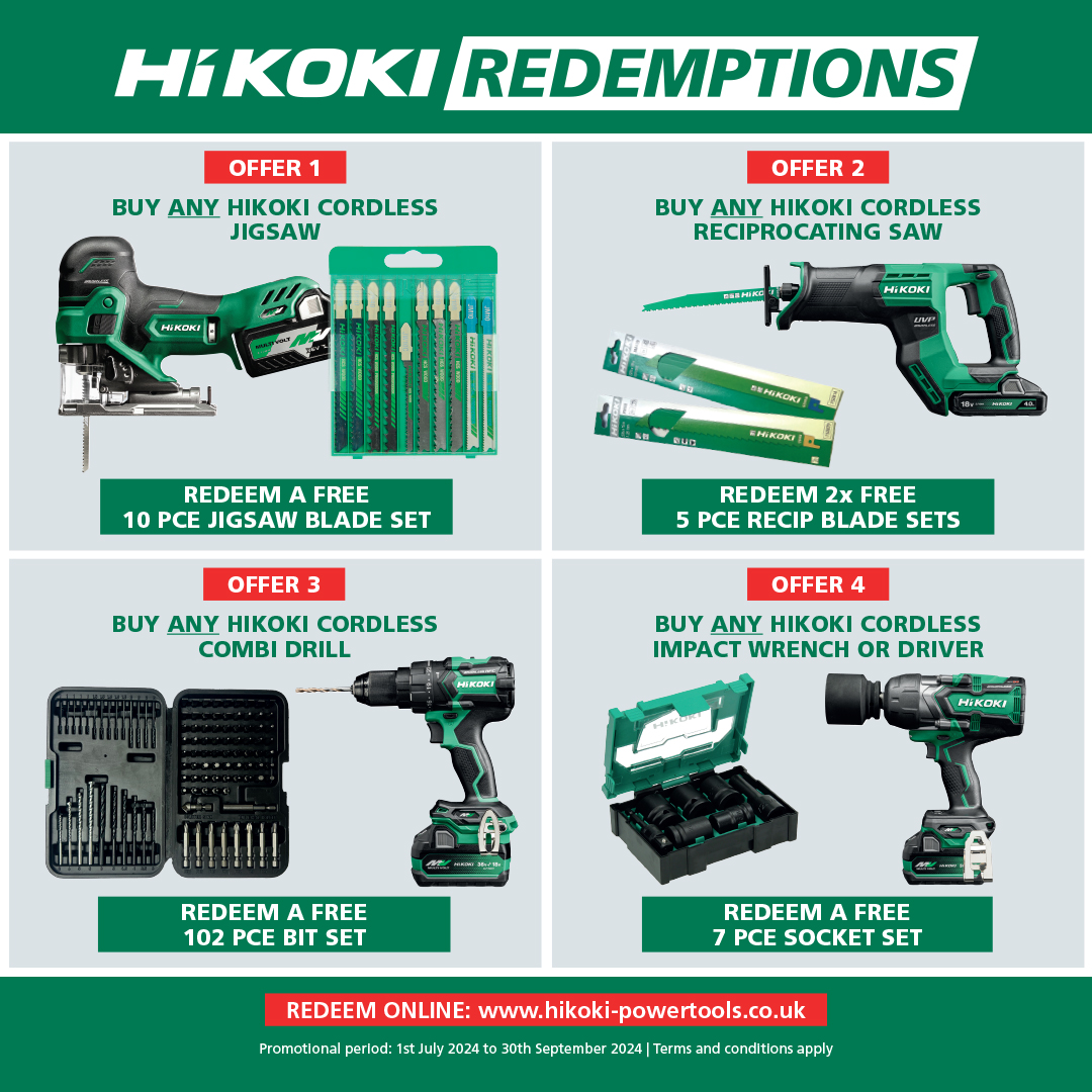 hikoki redemption offers