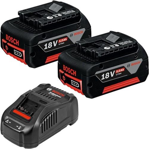 Pack batterie 18V + chargeur Bosch - Batterie Power for All 18V 2,5 Ah