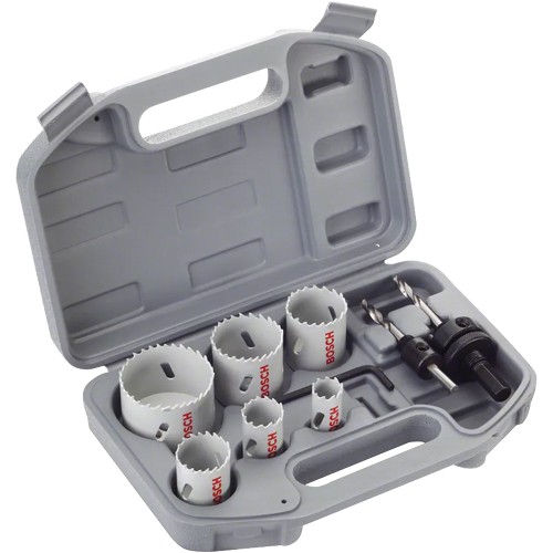 Bosch Plumber HSS Bi-metal Holesaw Set (9pcs)