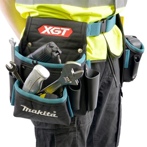 Makita 66 056 XGT Tool Belt with Drill Holster Large Fixing Pouch