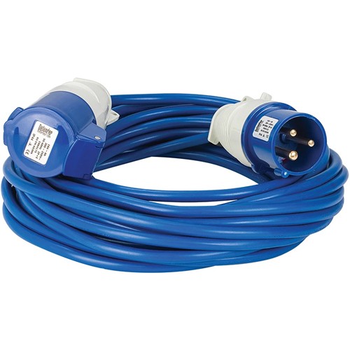 Defender 240V 16A Industrial Extension Lead (14m x 2.5mm)