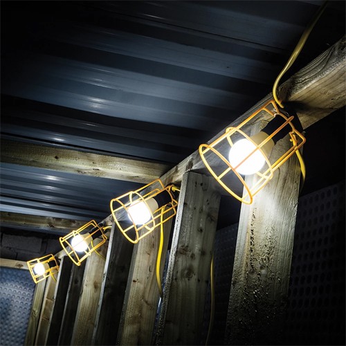 Defender 110V 22m 8000lm LED Festoon Light Kit