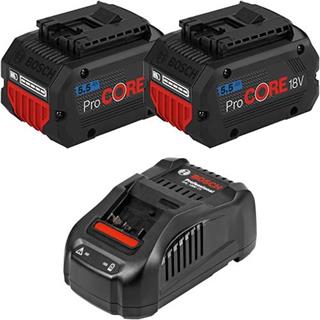 Bosch 1600A02A2T Battery Set in L-Boxx - 4 x ProCore 18V 4.0 ah battery + 2  x ProCore 8.0 ah
