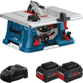 Bosch GTS18V216 18V 216mm BITURBO Table Saw (2x 8Ah ProCore)