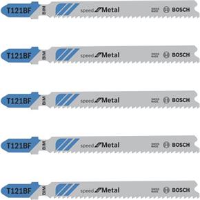 Bosch T121BF 92mm Speed for Metal Jigsaw Blades (5pk)