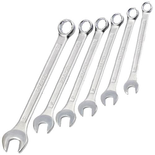 Draper 80899 6pc Metric Combination Spanner Set (10-17mm)