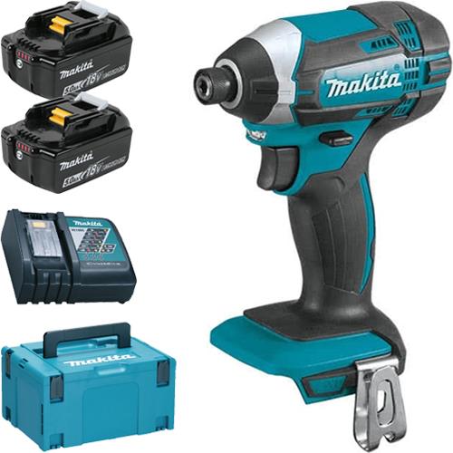 Makita DTD152RTJ LXT 18V 165Nm Impact Driver 2x 5Ah Batteries