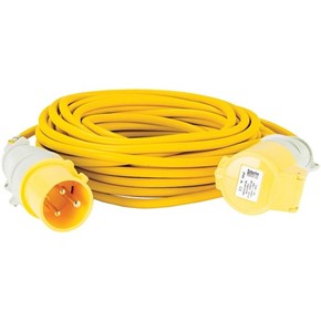 Defender 110V 32A Industrial Extension Lead (14m x 2.5mm)