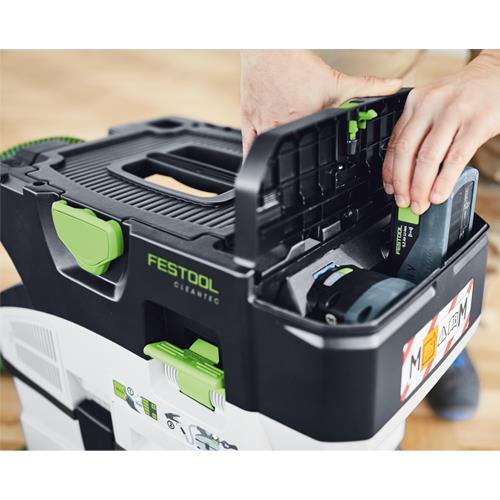 Festool CTMC MIDI 18V 15L M class Dust Extractor 4x 5.0Ah Bluetooth