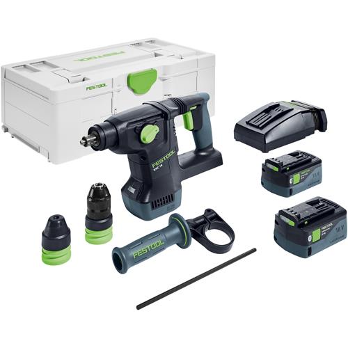 Festool KHC18 18V 2.6J 26mm SDS Drill (2x 5Ah)