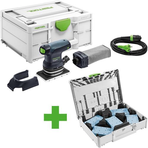 Festool RTS400 250W 80x130mm Orbit Sander with *FREE ABRASIVE SET*