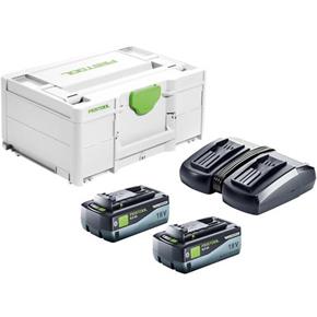Festool Energy Set (2x 18V 8Ah, TCL6DUO, Systainer)