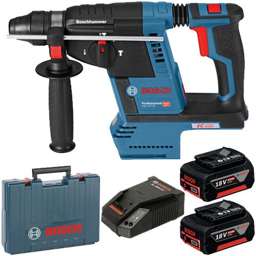 Bosch GBH 18V-26 18V Brushless SDS-Plus Hammer Drill (2x 5Ah) *DEAL*