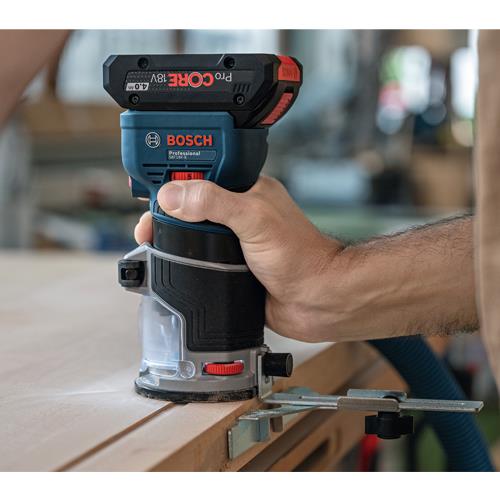 Bosch GKF18V-8 18V 1/4" Palm Router (Body, L-Boxx)