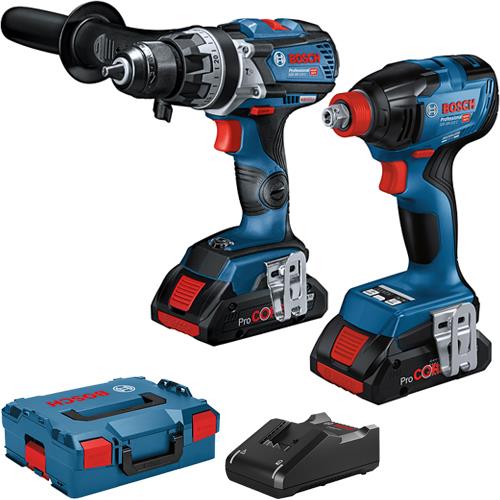 BOSCH 06019J0201 - GDX 18V-210 C - Impact driver 18 V 210 Nm in case  without battery with Bluetooth module