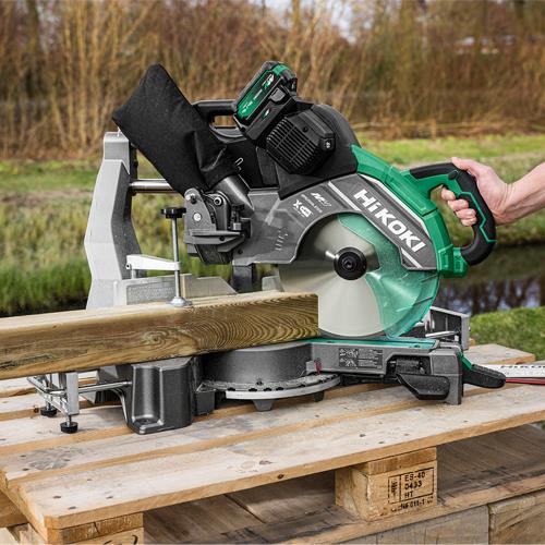 Hikoki C3612DRA 36V 305mm Double-bevel Sliding Mitre Saw (Body)