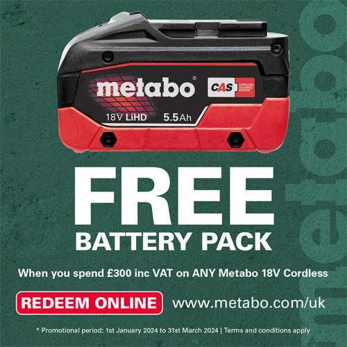 Metabo 10ah online battery