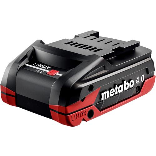 Metabo LiHDXtreme Tabless 18V 4Ah High-endurance Battery