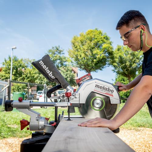 Metabo KGS 18 LTX BL 305 18V 305mm Double bevel Mitre Saw 2x 8Ah