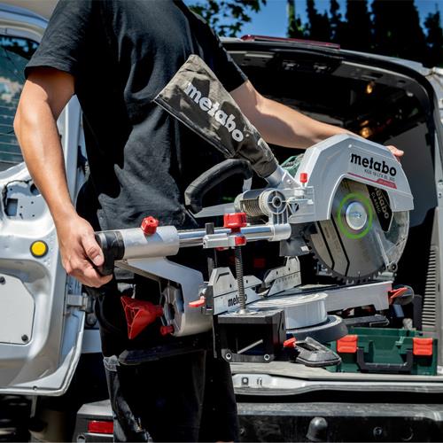 Metabo sliding deals compound mitre saw