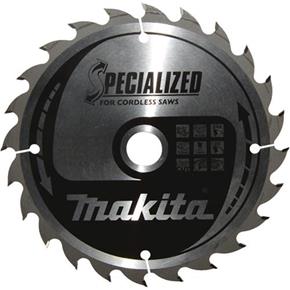 Makita Cordless Circular Saw Blade for Wood 165mm x 20mm x 24T