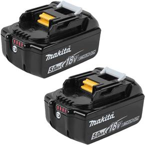 Makita 18V 5Ah Li-ion Battery (Twin Pack)