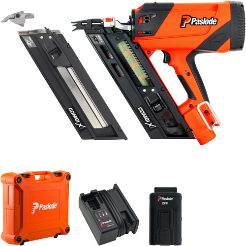 Paslode COMBI Xi 2-in-1 Framing & Positive Placement Nailer (1 Batt)